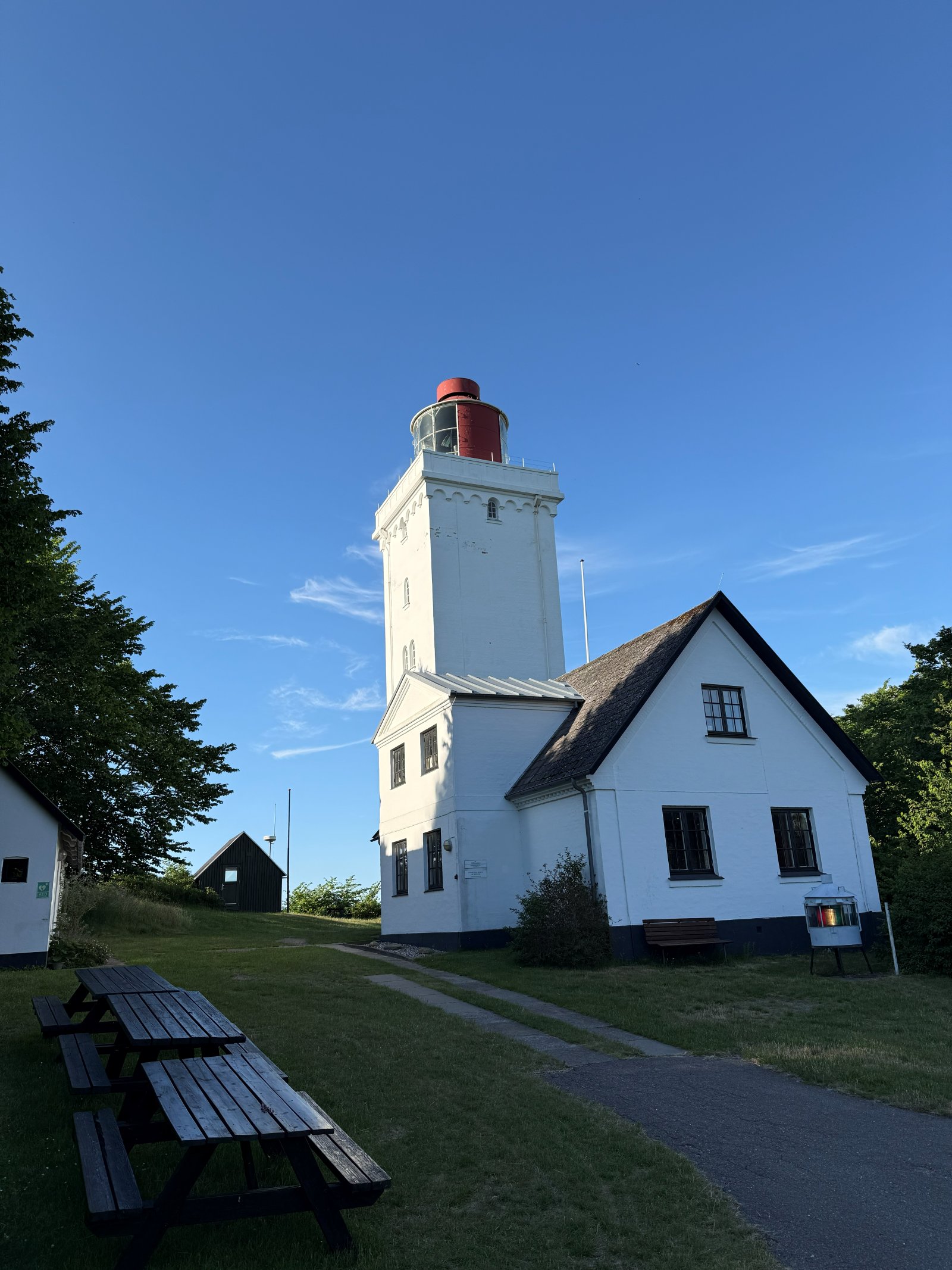 Nakkehoved Fyr øst for Gilleleje
